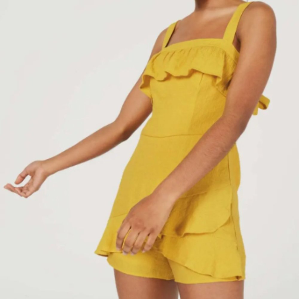 City Studio Yellow Romper